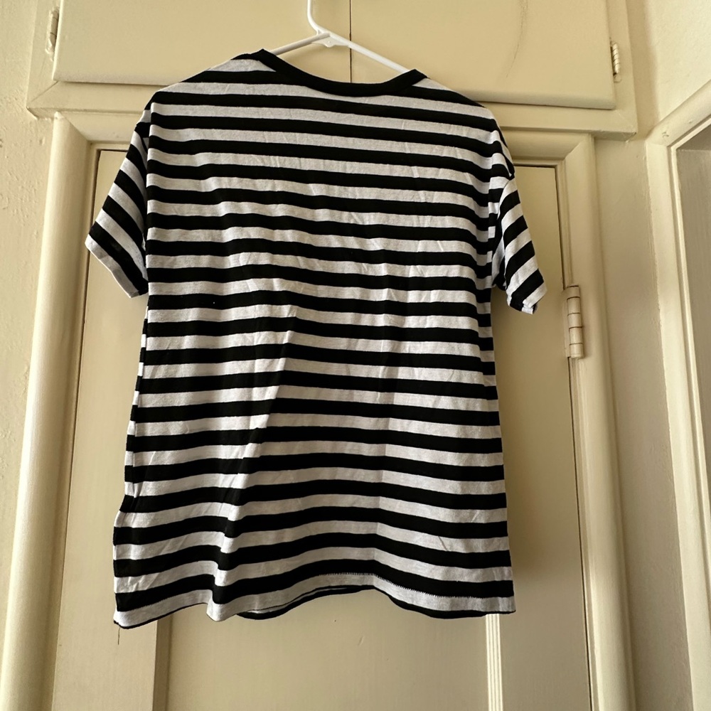 Topshop Striped Top, Size 8 - Picture 3 of 3